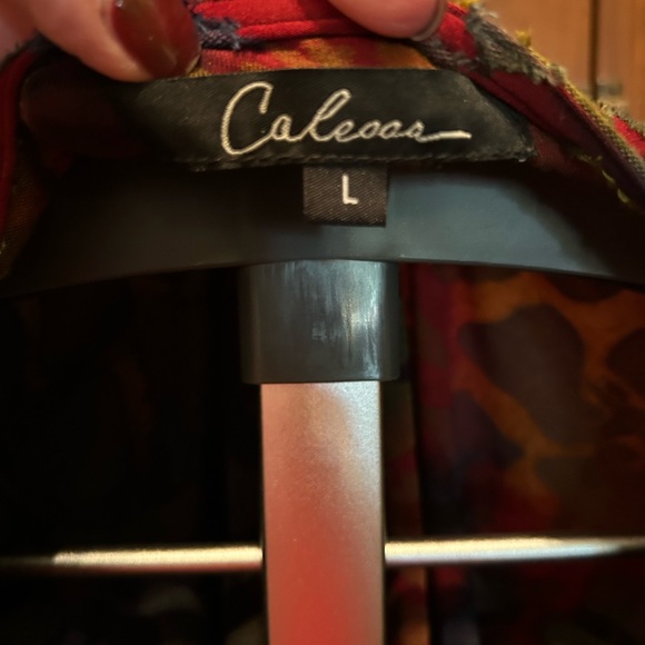 Calessa Vibrant Multicolor Top Size Large sku#92 - Picture 2 of 12